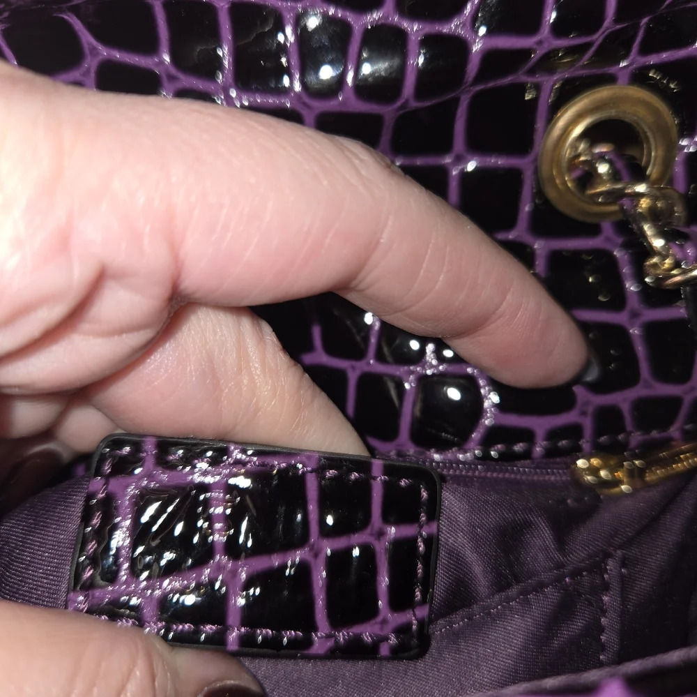 Purple Zenith purse EUC - Picture 9 of 9